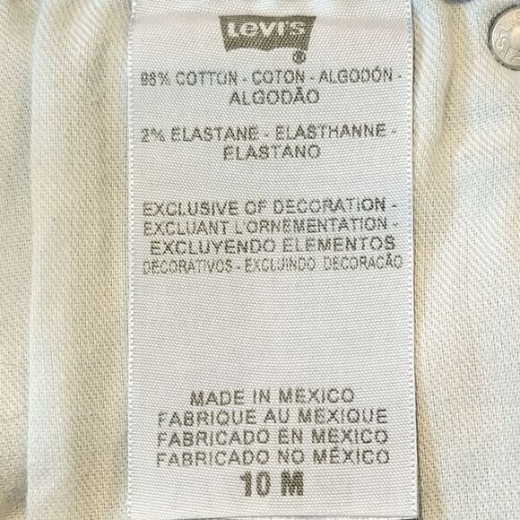 Levi's The Original Jean Dark Wash Mid Rise Skinny Denim Jeans Size 10M - Picture 6 of 8